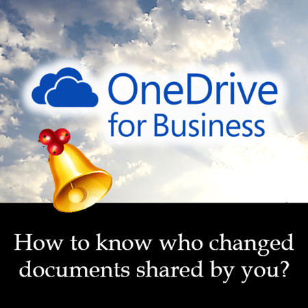 ODB How to know who changed documents shared by you