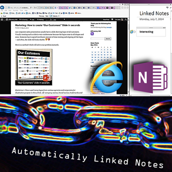 OneNote Linked Notes
