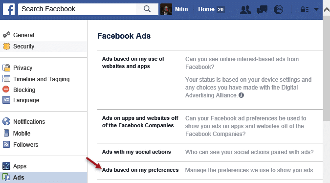 Using Ads to your advantage - settings