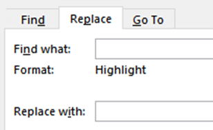 Search for Highlight