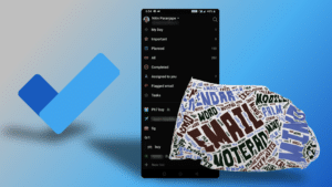 Microsoft To Do app poster blue