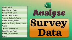 Analyse survey data poster