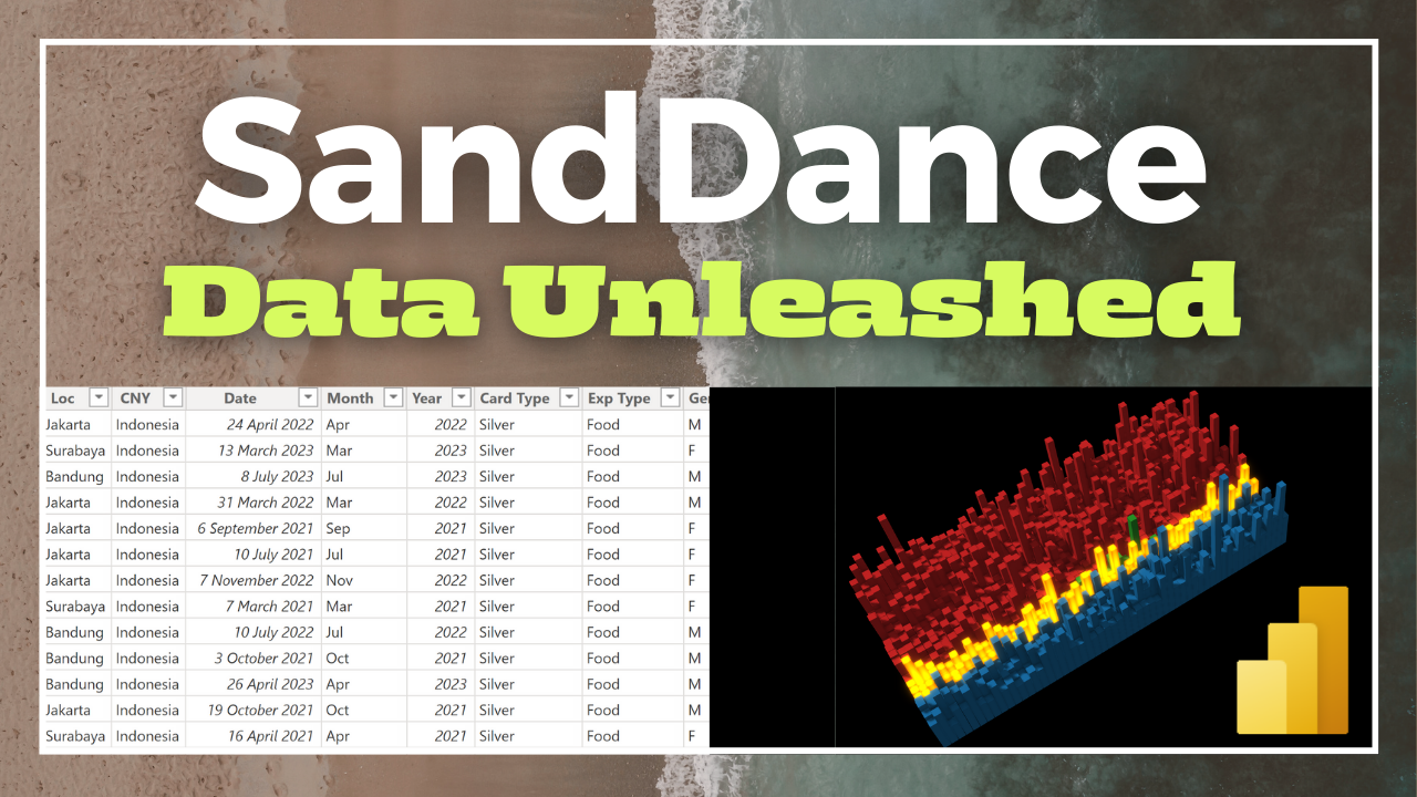 How to use Sand Dance in Power BI – Data Exploration
