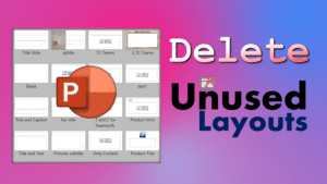 Delete unused layouts