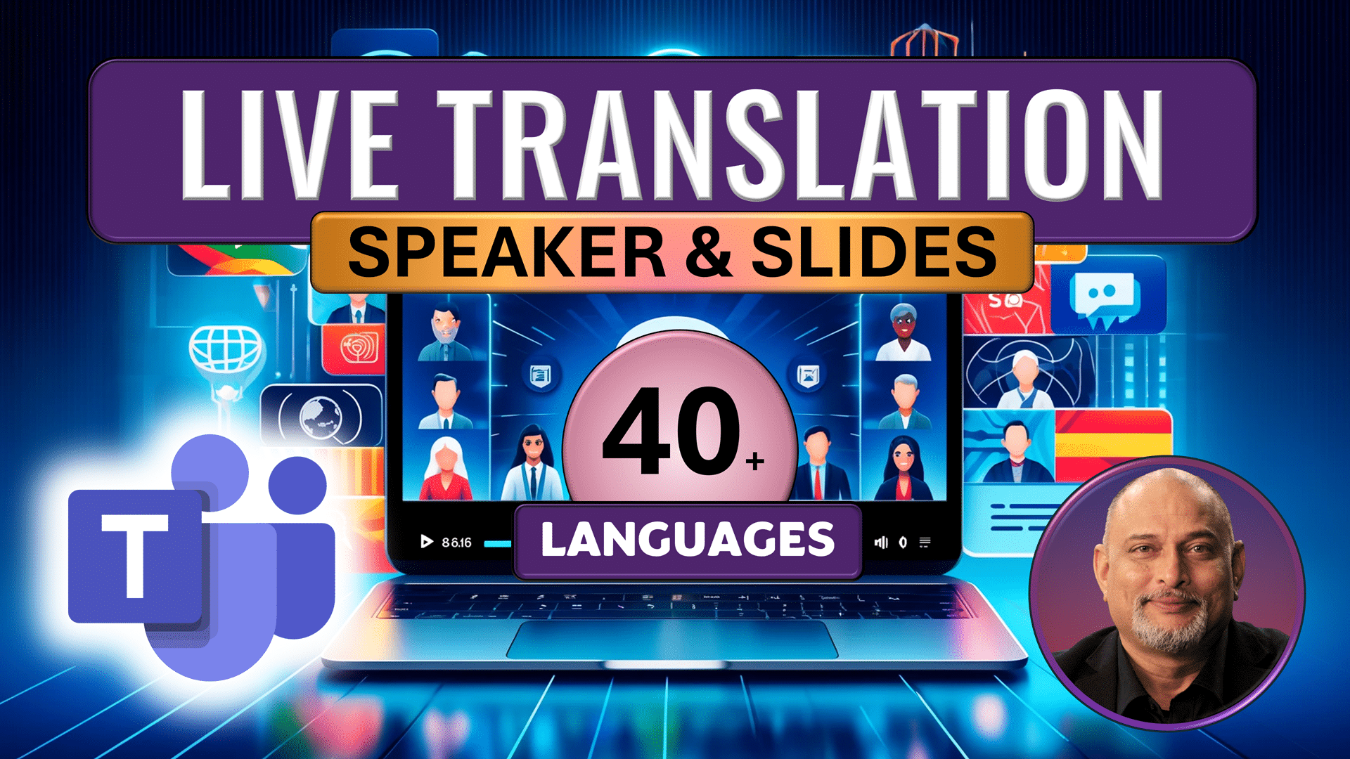Inclusive Teams Meeting – Live Translation 40 languages