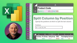 Split column by position