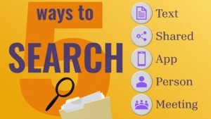 Five ways to search for files