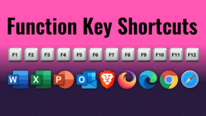 Function Key Shortcuts