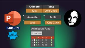 Split and Animate PowerPoint Tables